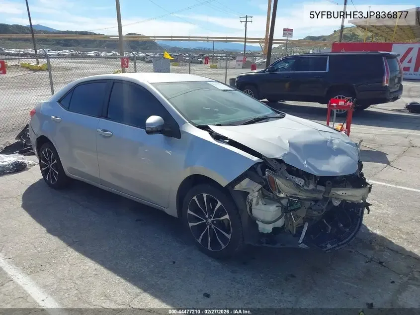 5YFBURHE3JP836877 — 2018 TOYOTA Corolla photo 2