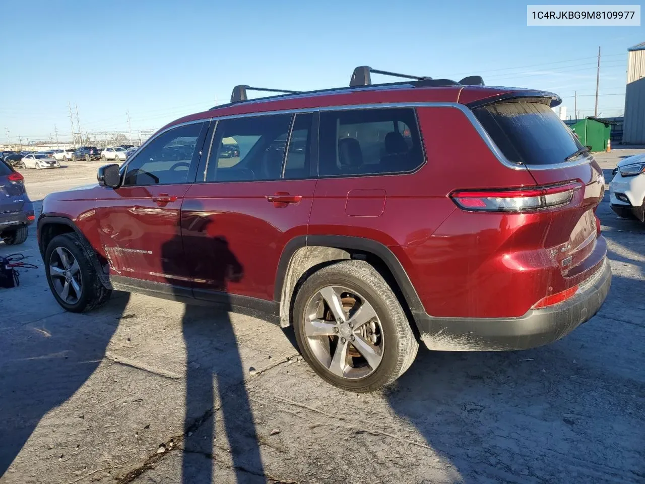 1C4RJKBG9M8109977 — 2021 Jeep Grand Cherokee photo 3