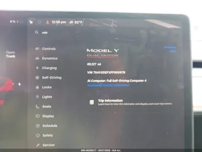 7SAYGDEFXPF900678 — 2023 TESLA MODEL Y photo 7