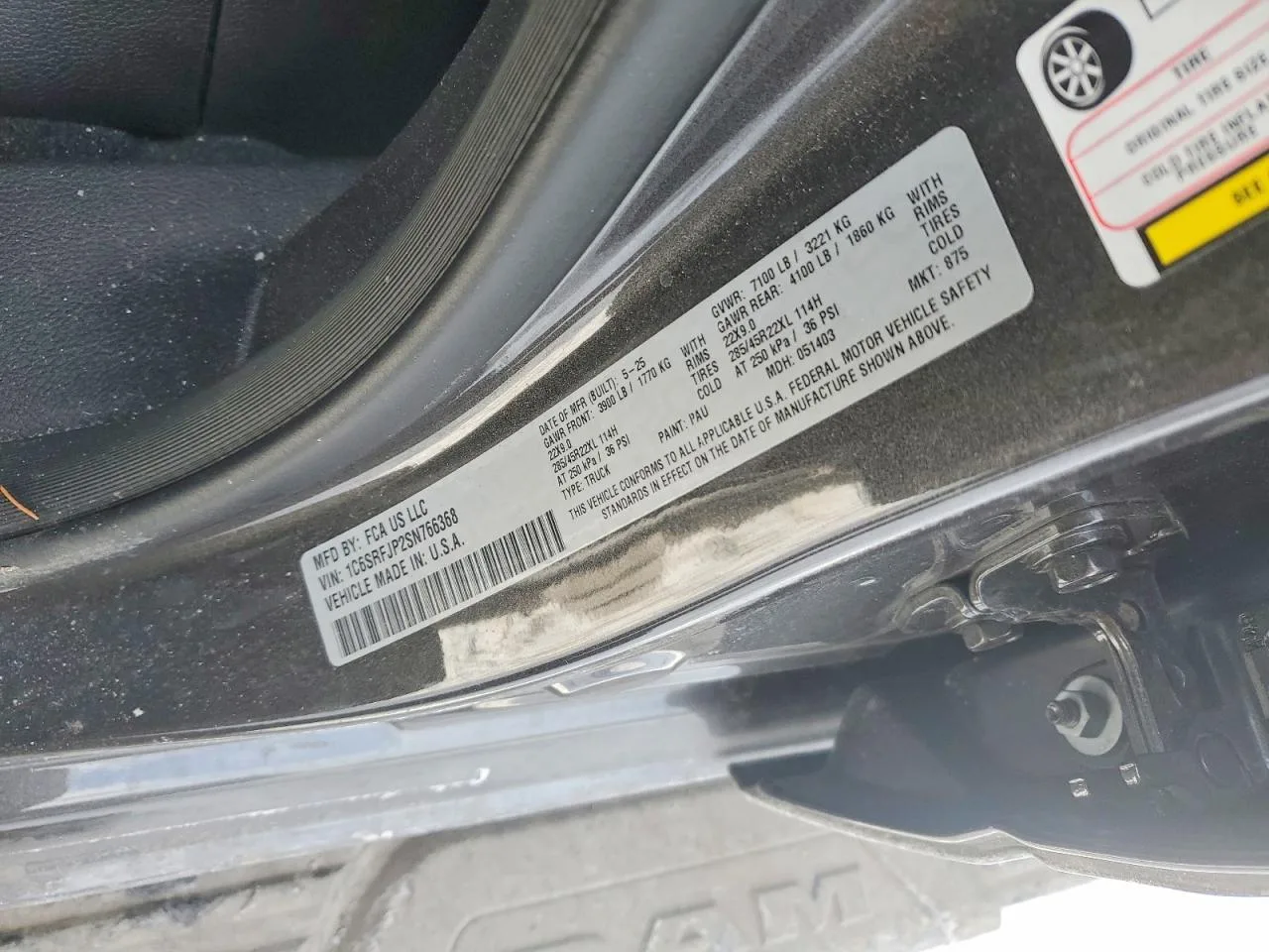 1C6SRFJP2SN766368 — 2025 RAM 1500 photo 12