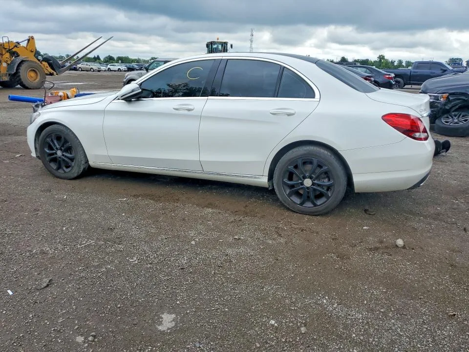 55SWF4KB8HU183335 — 2017 MERCEDES-BENZ C photo 2