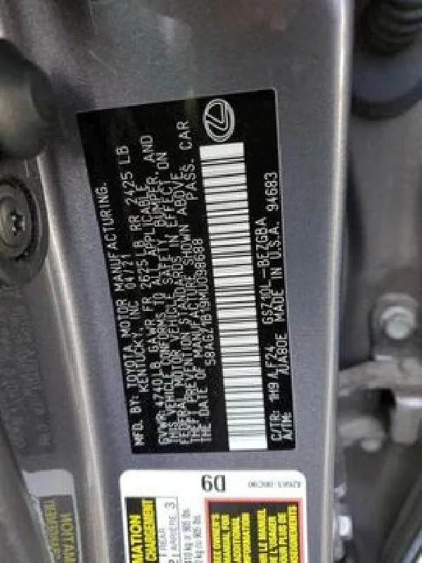 58AGZ1B19MU098688 — 2021 LEXUS ES photo 5