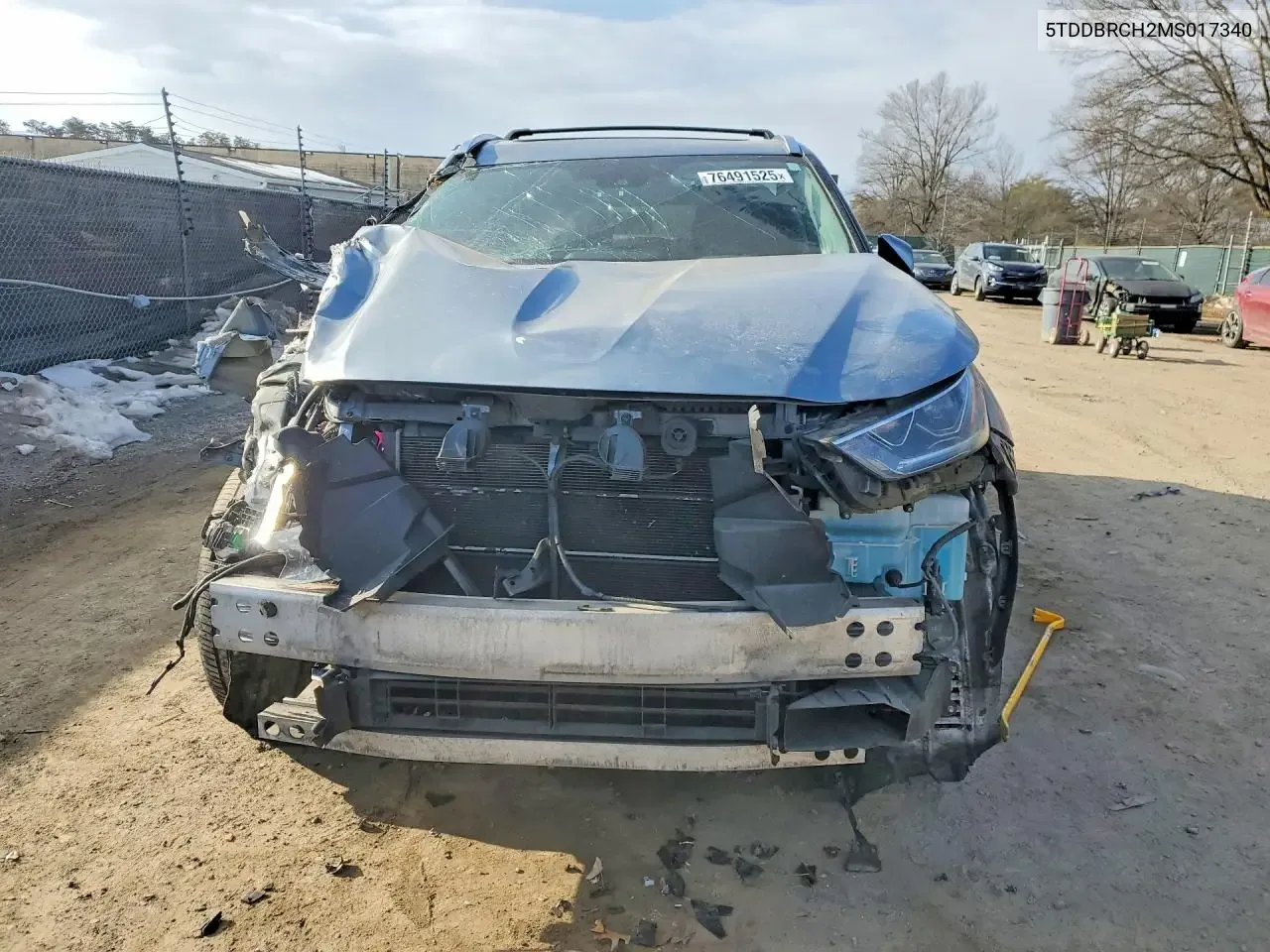 5TDDBRCH2MS017340 — 2021 TOYOTA HIGHLANDER
