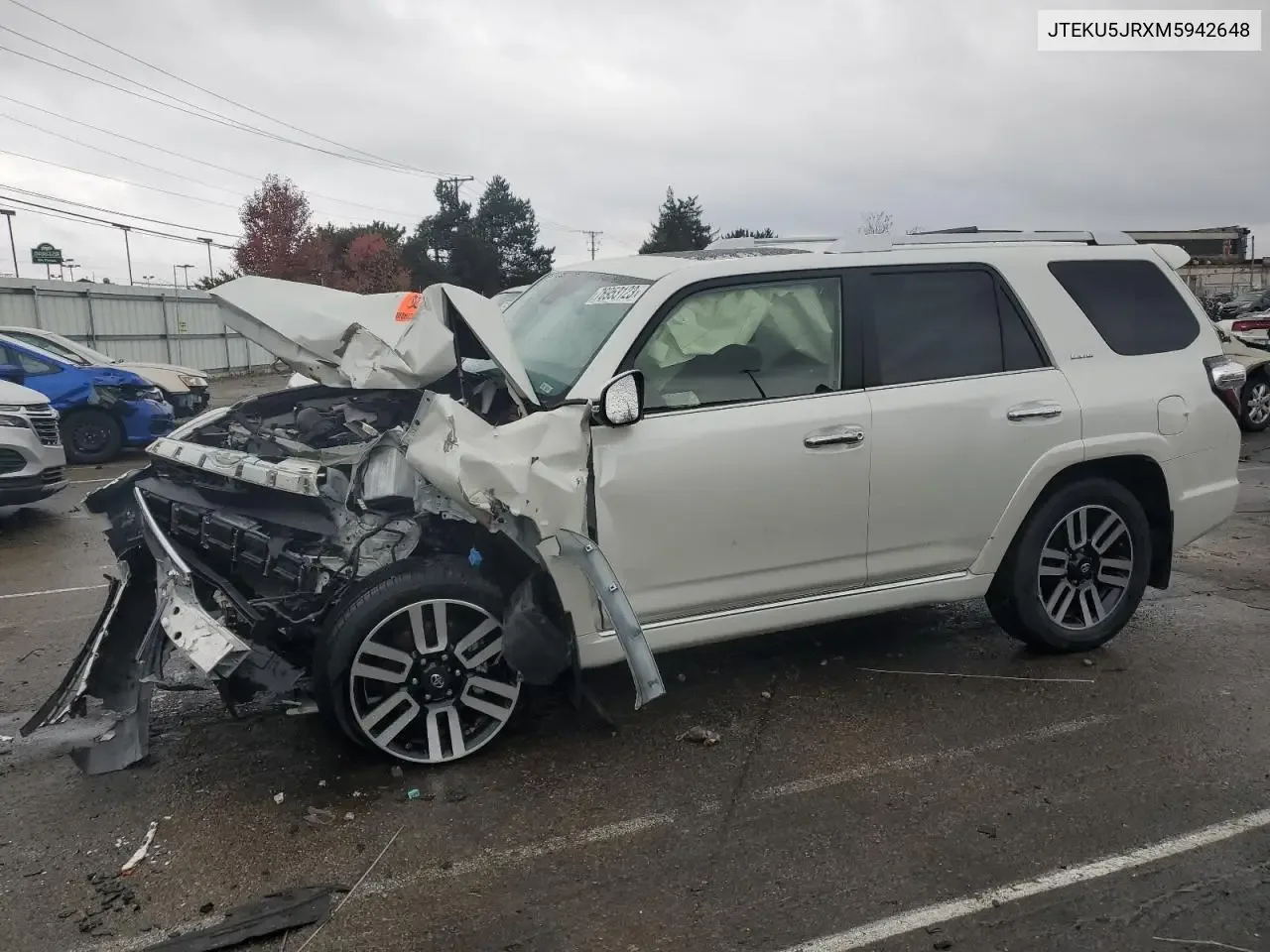 JTEKU5JRXM5942648 — 2021 TOYOTA 4RUNNER photo 2