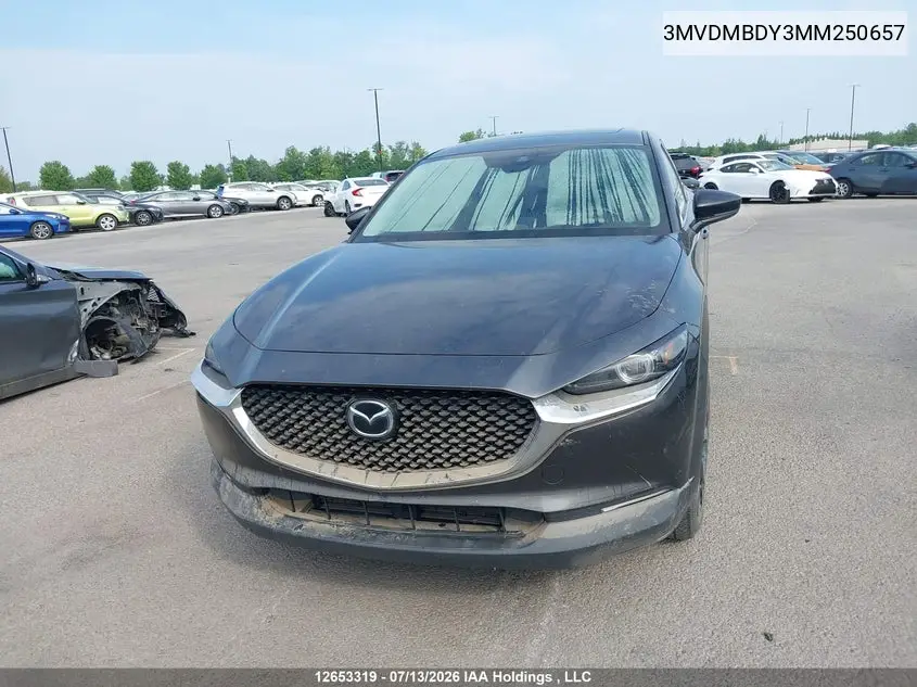 Photo 14 of vehicle VIN 3MVDMBDY3MM250657