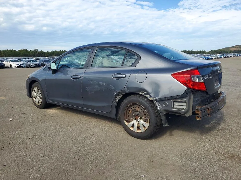 19XFB2F52CE310794 — 2012 HONDA CIVIC photo 2