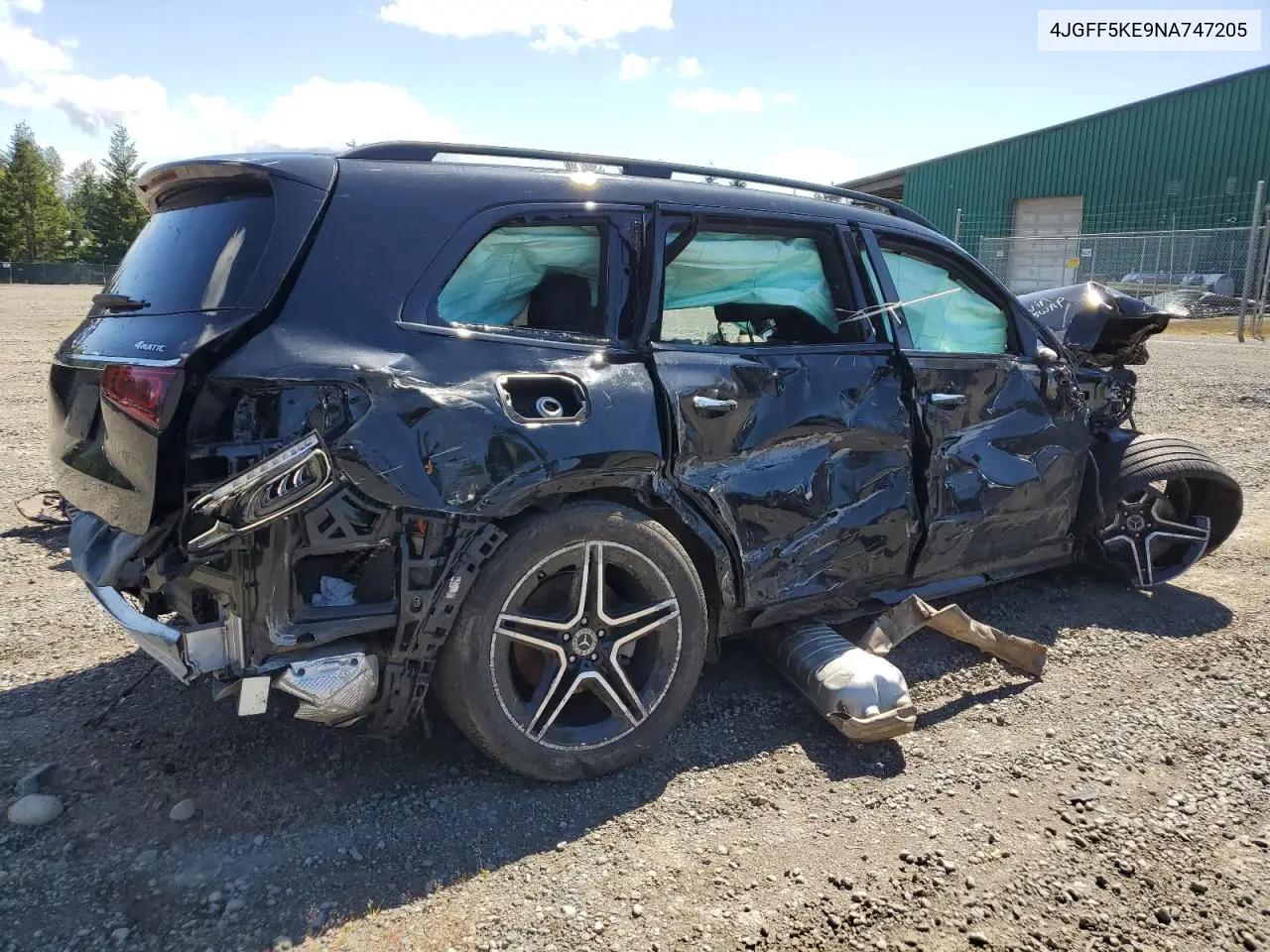 Photo 4 of vehicle VIN 4JGFF5KE9NA747205