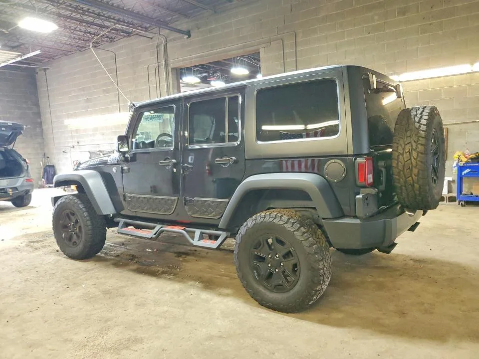 1C4BJWDG6EL327380 — 2014 JEEP WRANGLER UNLIMITED photo 2