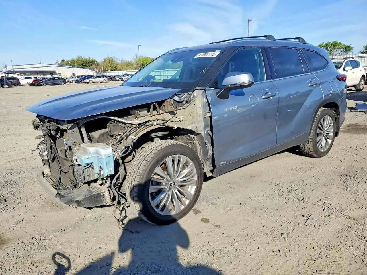 5TDEBRCH4MS026304 — 2021 TOYOTA HIGHLANDER HYBRID photo 12