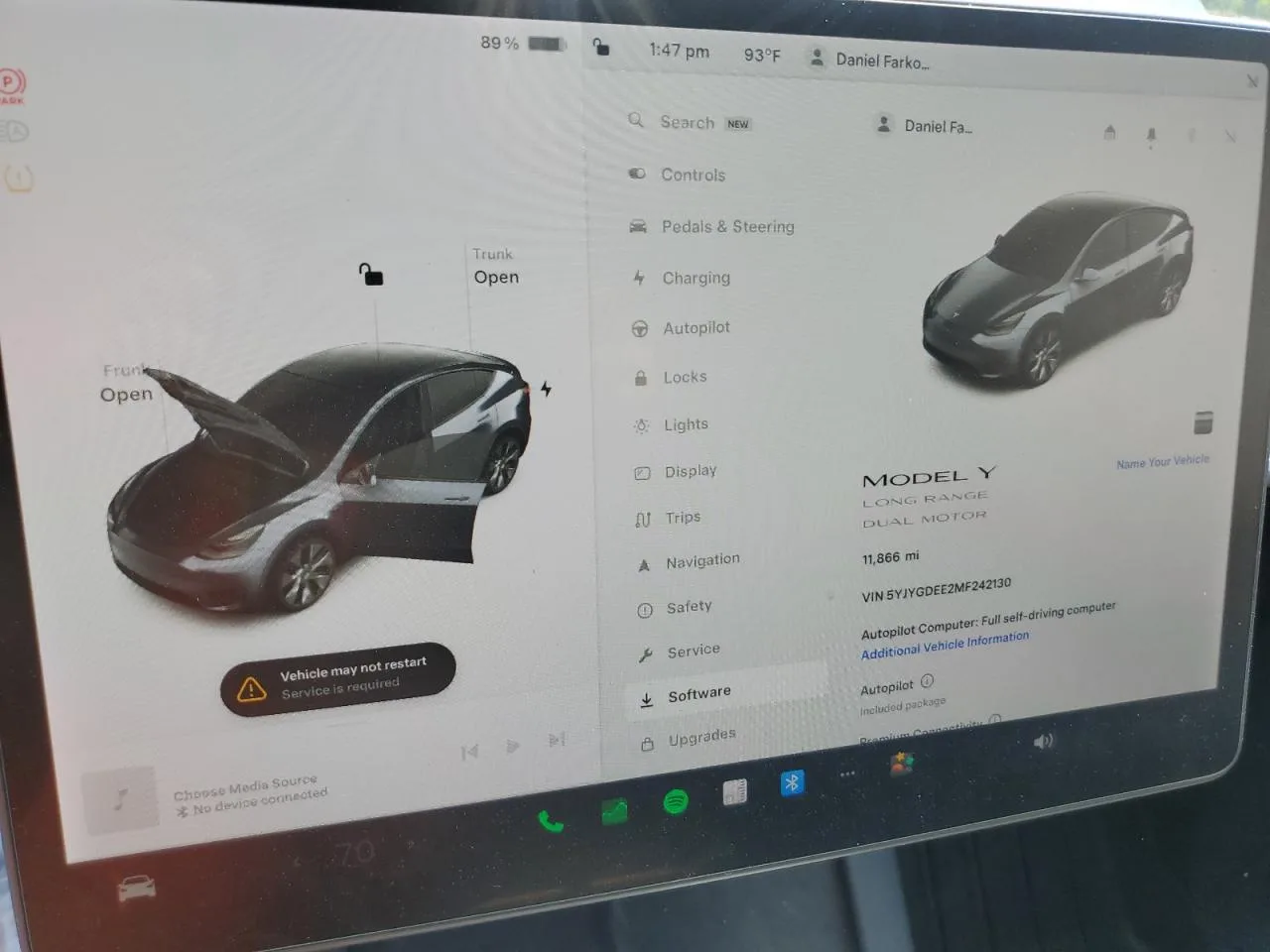5YJYGDEE2MF242130 — 2021 TESLA Model Y photo 7