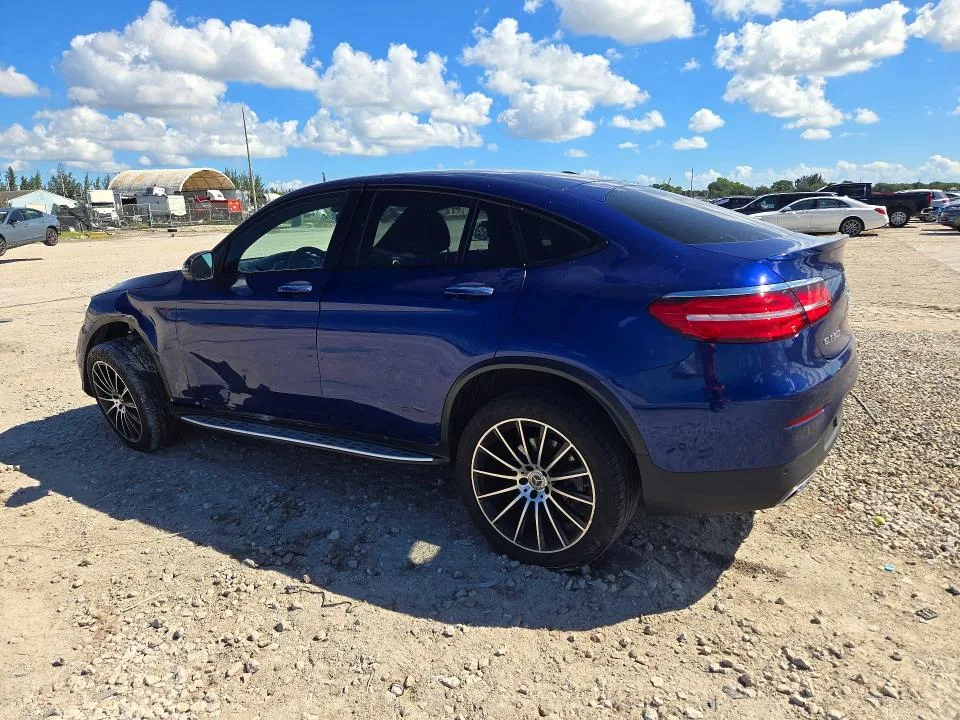 WDC0J4KB1JF423987 — 2018 MERCEDES-BENZ GLC COUPE photo 2