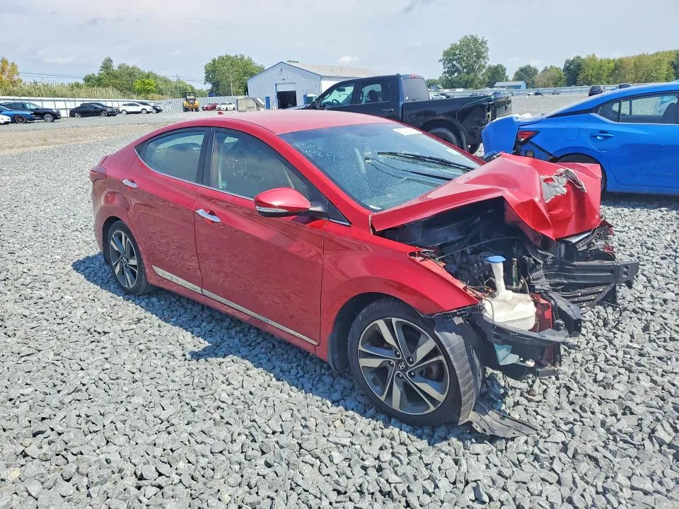 KMHDH4AE0FU425128 — 2015 HYUNDAI ELANTRA photo 4
