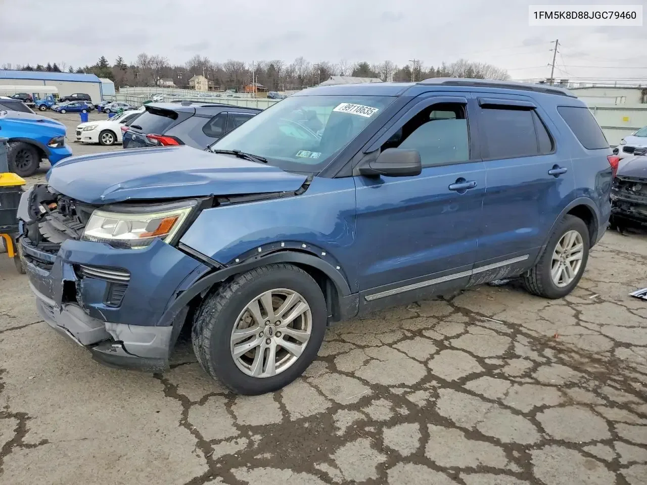 1FM5K8D88JGC79460 — 2018 FORD EXPLORER photo 2