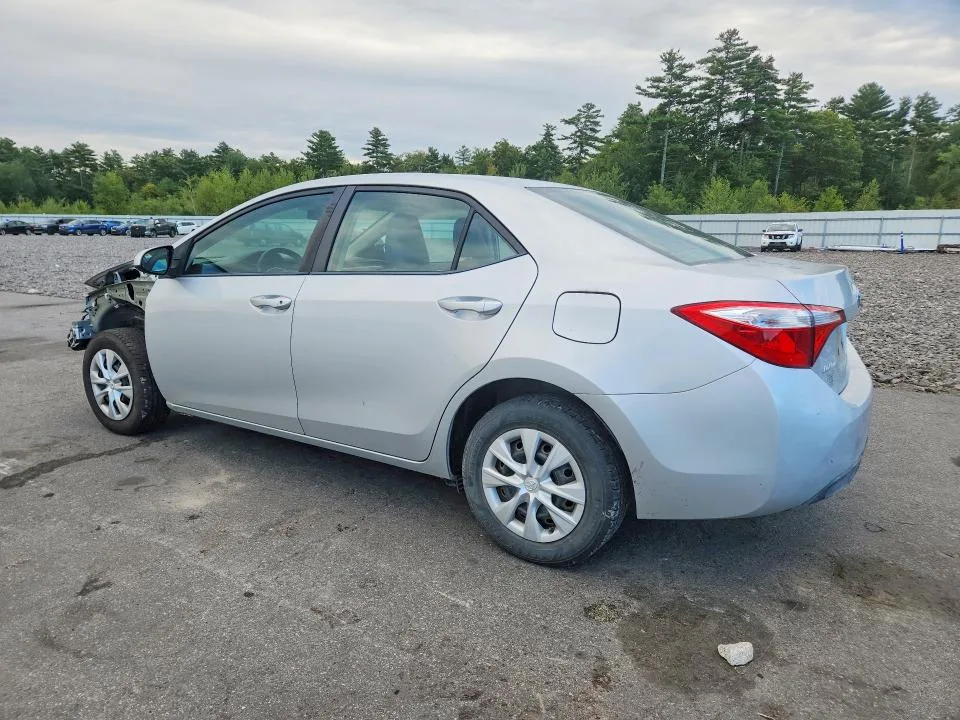 2T1BURHE9FC358598 — 2015 TOYOTA COROLLA photo 2