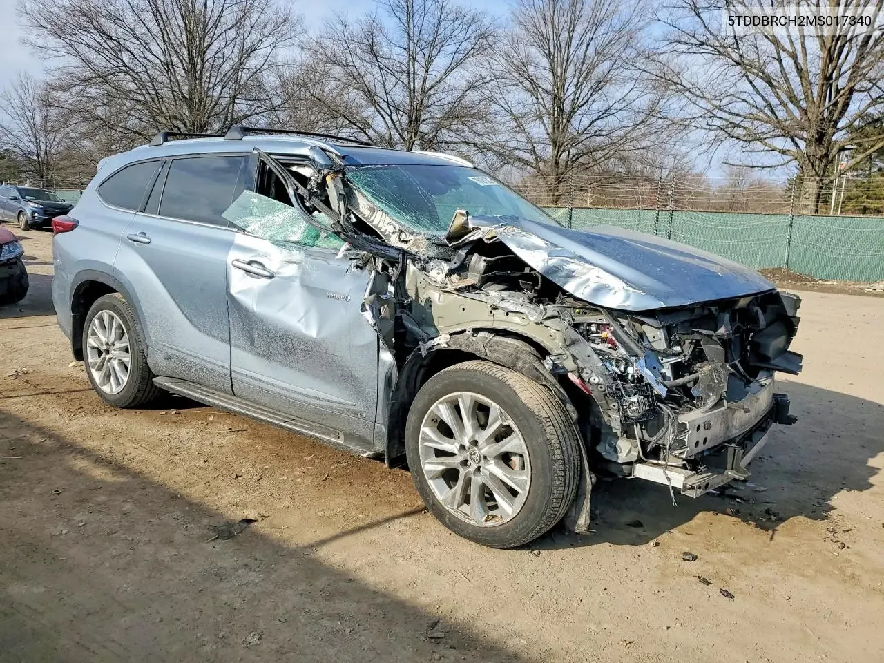 5TDDBRCH2MS017340 — 2021 TOYOTA HIGHLANDER photo 5