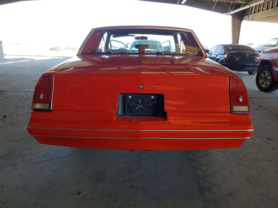 1G1GZ37Z0GR168052 — 1986 CHEVROLET MONTE CARLO photo 6