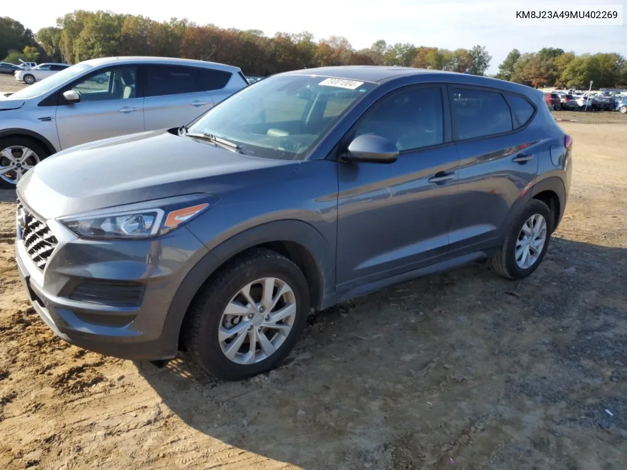 KM8J23A49MU402269 — 2021 Hyundai TUCSON photo 2