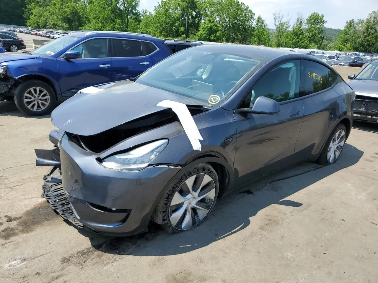 5YJYGDEE2MF242130 — 2021 TESLA Model Y photo 9