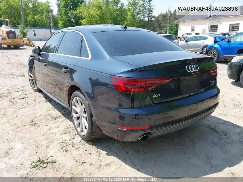 WAUBNAF48JA023898 — 2018 AUDI A4 photo 4