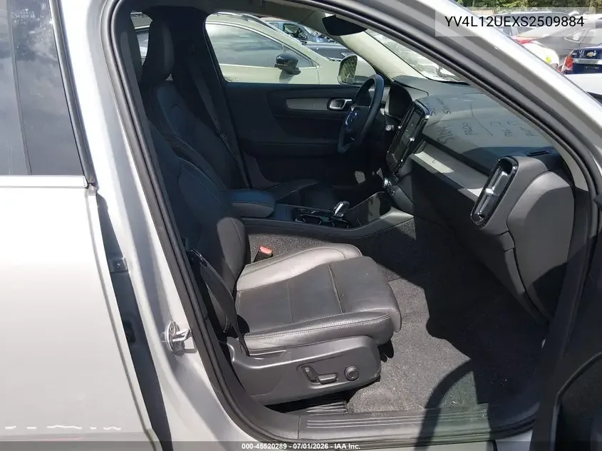 YV4L12UEXS2509884 — 2025 Volvo XC40