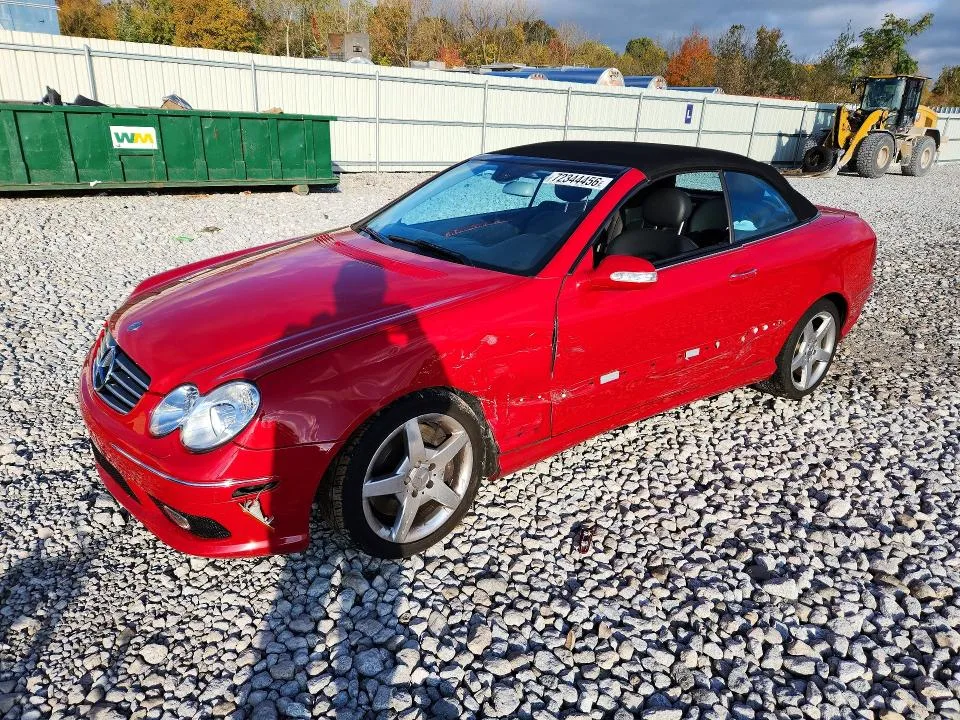 WDBTK75G05T053386 — 2005 MERCEDES-BENZ CLK