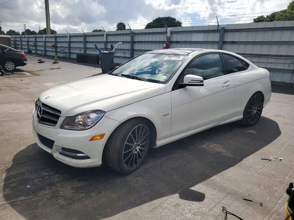 WDDGJ4HB7CF847548 — 2012 MERCEDES-BENZ C