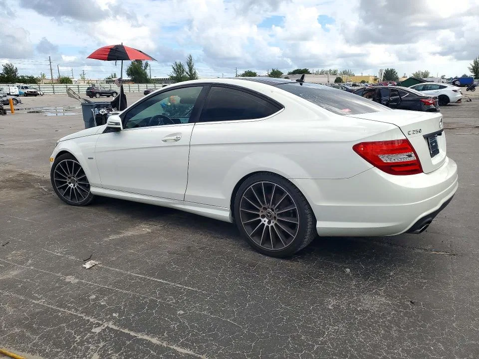 WDDGJ4HB7CF847548 — 2012 MERCEDES-BENZ C photo 2