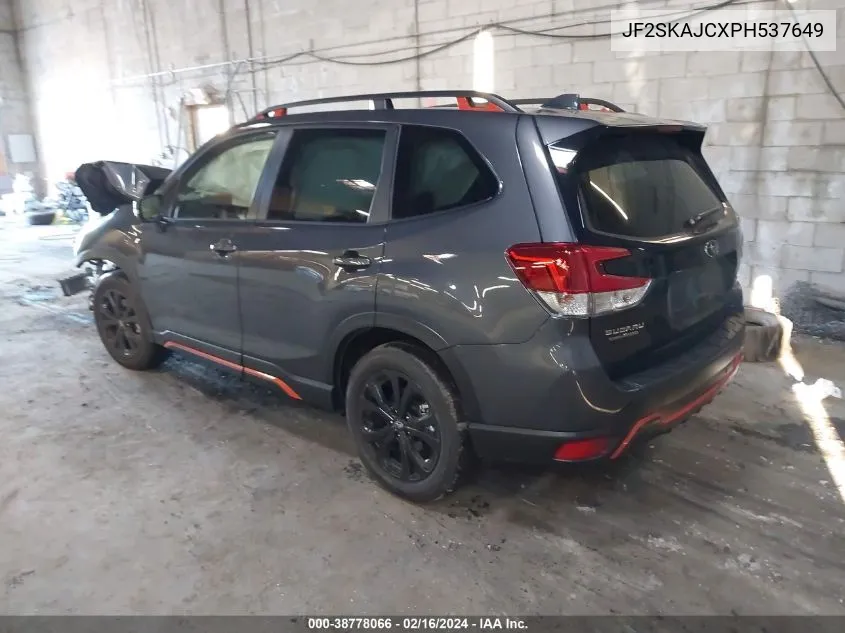 Photo 4 of vehicle VIN JF2SKAJCXPH537649