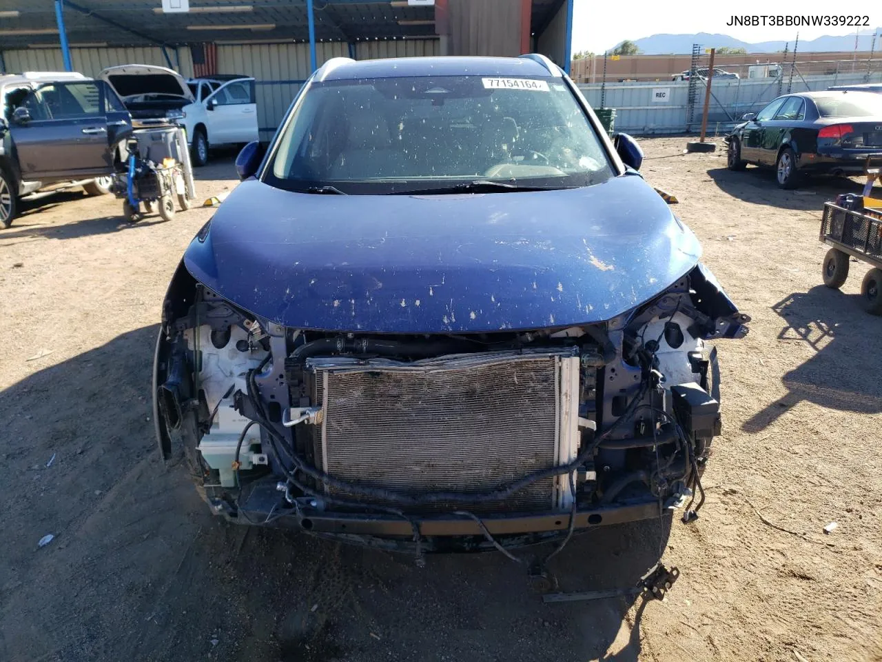 Photo 1 of vehicle VIN JN8BT3BB0NW339222