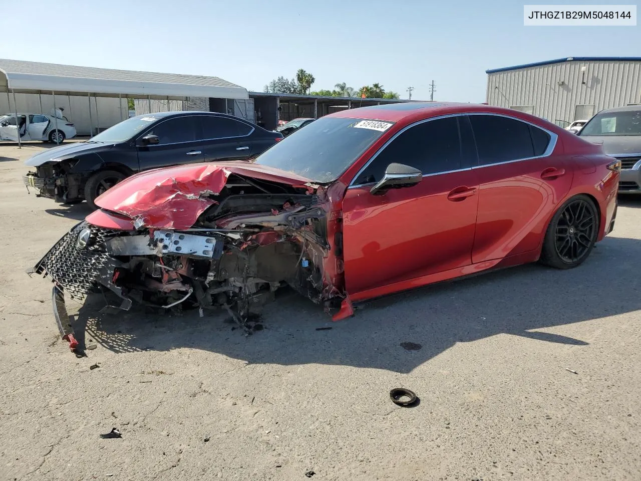 Photo 2 of vehicle VIN JTHGZ1B29M5048144
