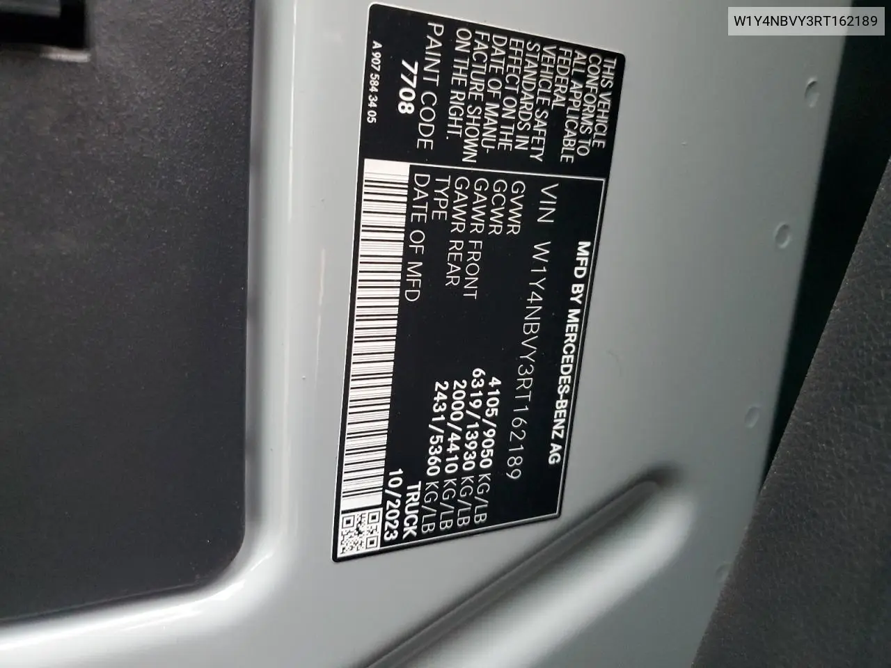 Mercedes-Benz Sprinter 2024