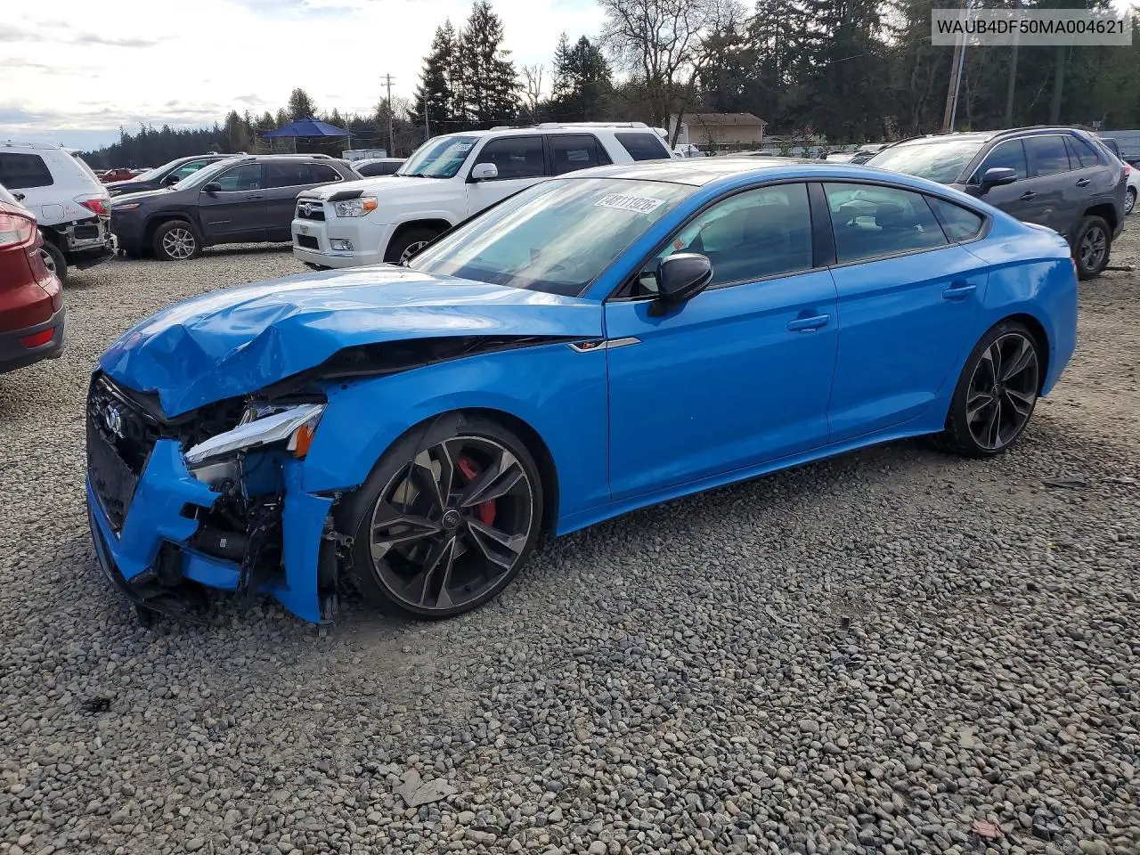 Photo 2 of vehicle VIN WAUB4DF50MA004621