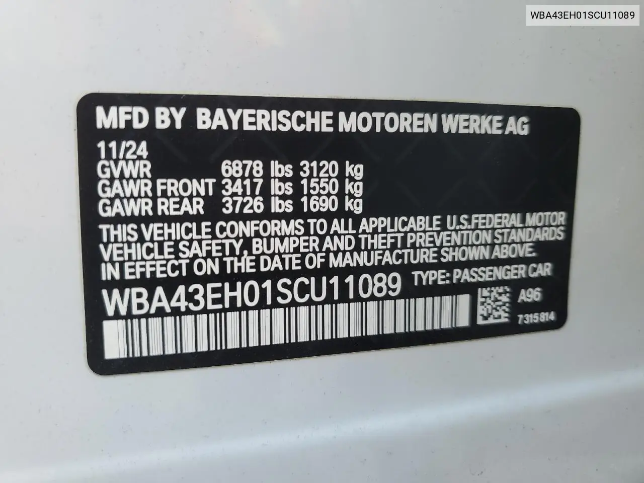 BMW 7er 2025